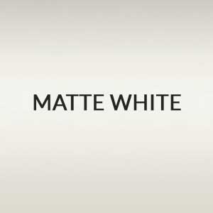 Matte White Blind Color